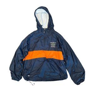 Florida Gators Charles River Blue Orange Windbreaker Jacket Men’s Size Small